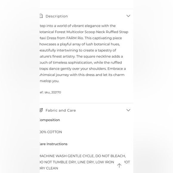 Farm Rio Botanical Forest maxi dress - Picture 11 of 11